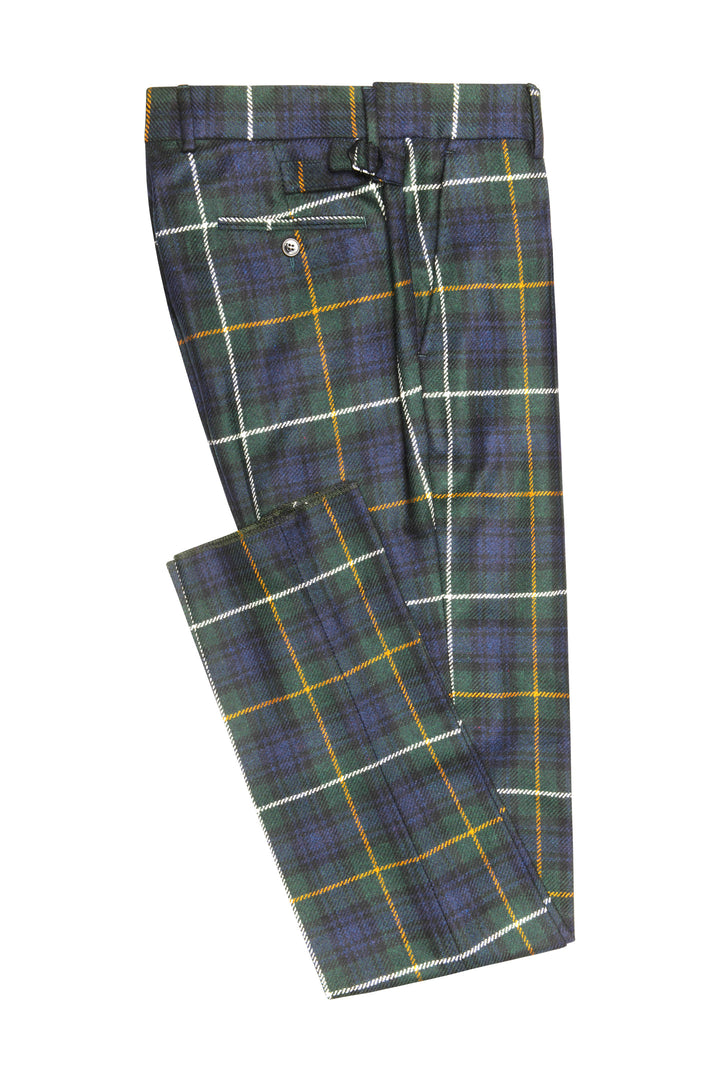 The Classic – Blue and green tartan – WICKET