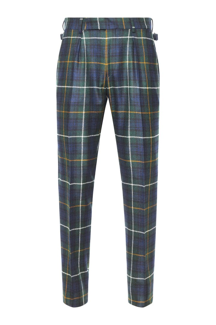 La Milan – Blue and green tartan – WICKET