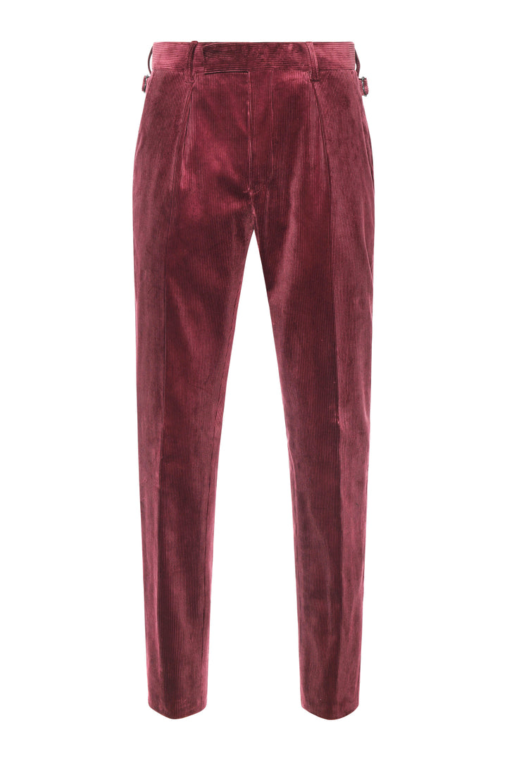The Classic Sport – Wine-red wide-wale corduroy – WICKET