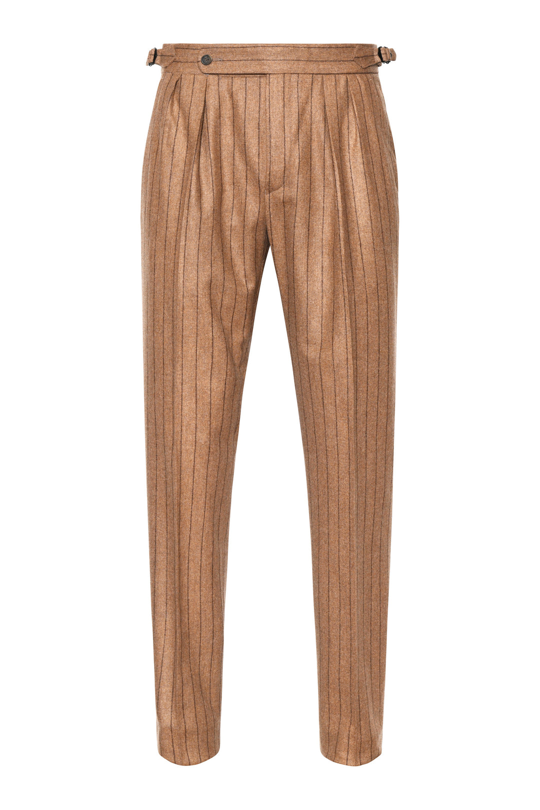 Le Vintage – Beige flannel with brown stripes – WICKET
