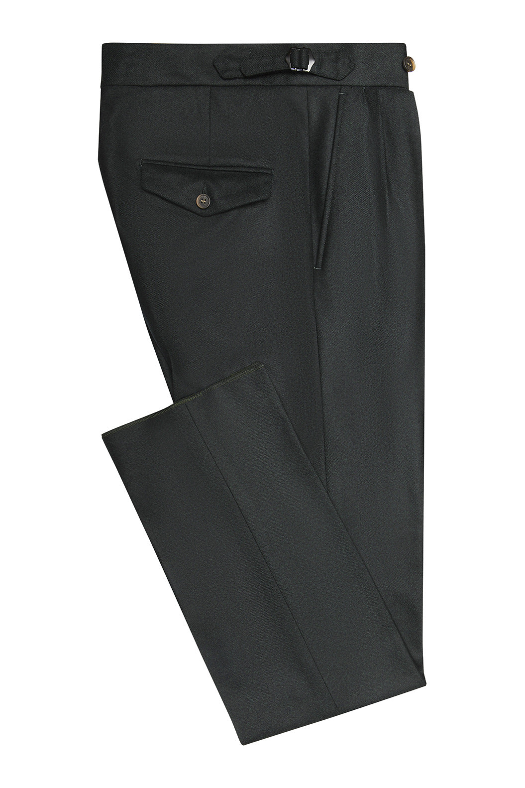 Le Vintage – Flanelle de Laine (340 gr), Vitale Barberis Canonico, Vert Profond – WICKET