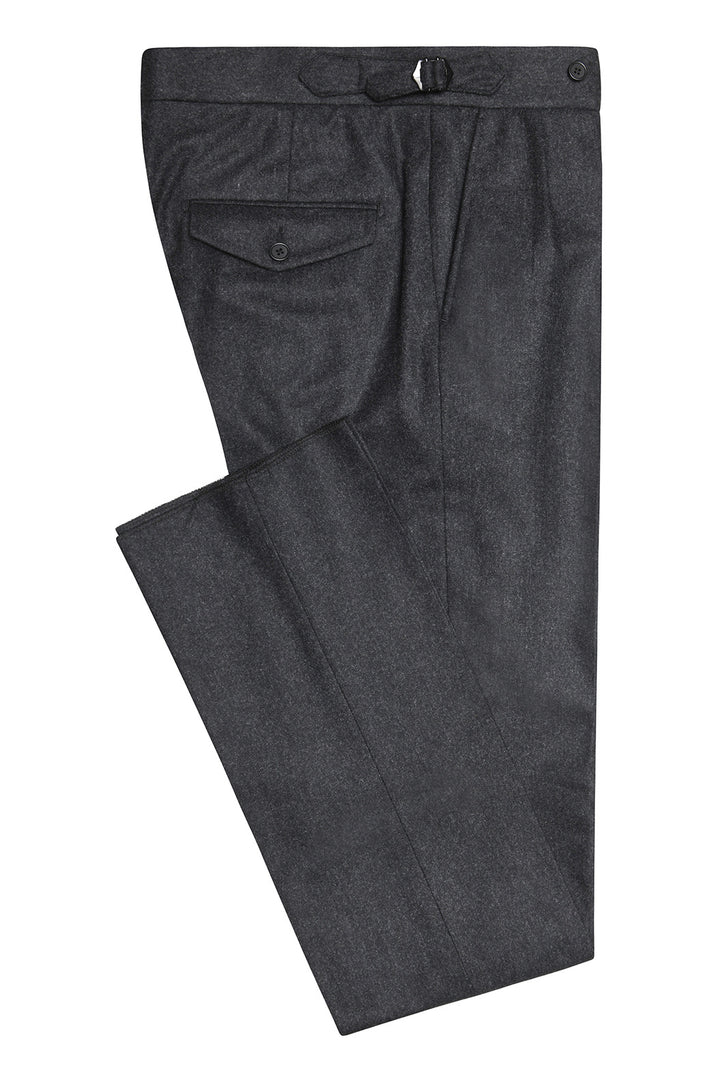 Le Vintage – Charcoal grey flannel – WICKET