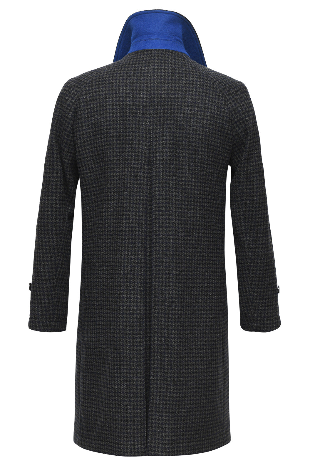 Le Somerset – ‘Houndstooth’ virgin wool (490 g), navy, grey and black – WICKET