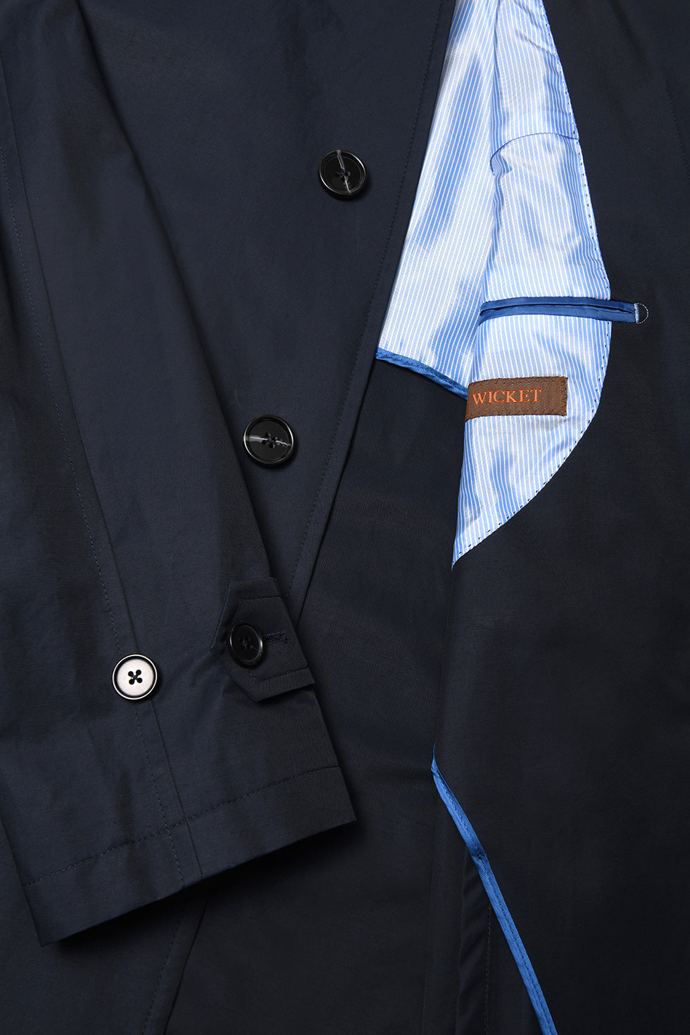 Le Somerset – Navy raincoat – WICKET