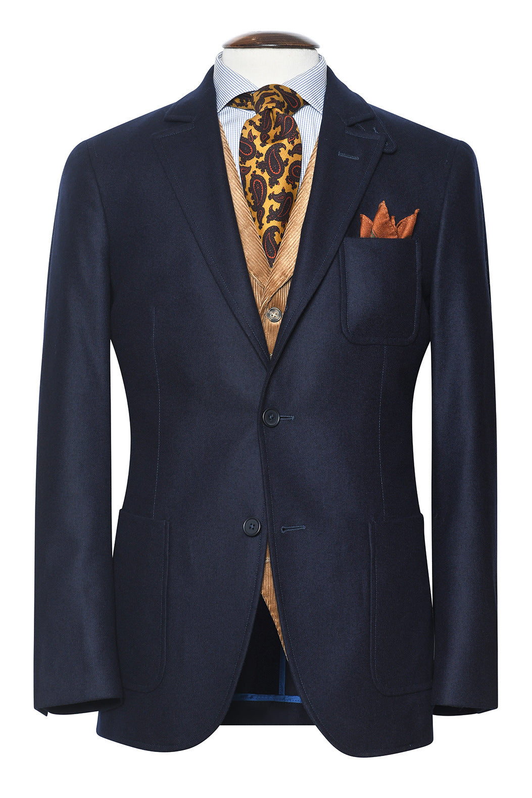 La Milan – Flanelle bleu marine – WICKET