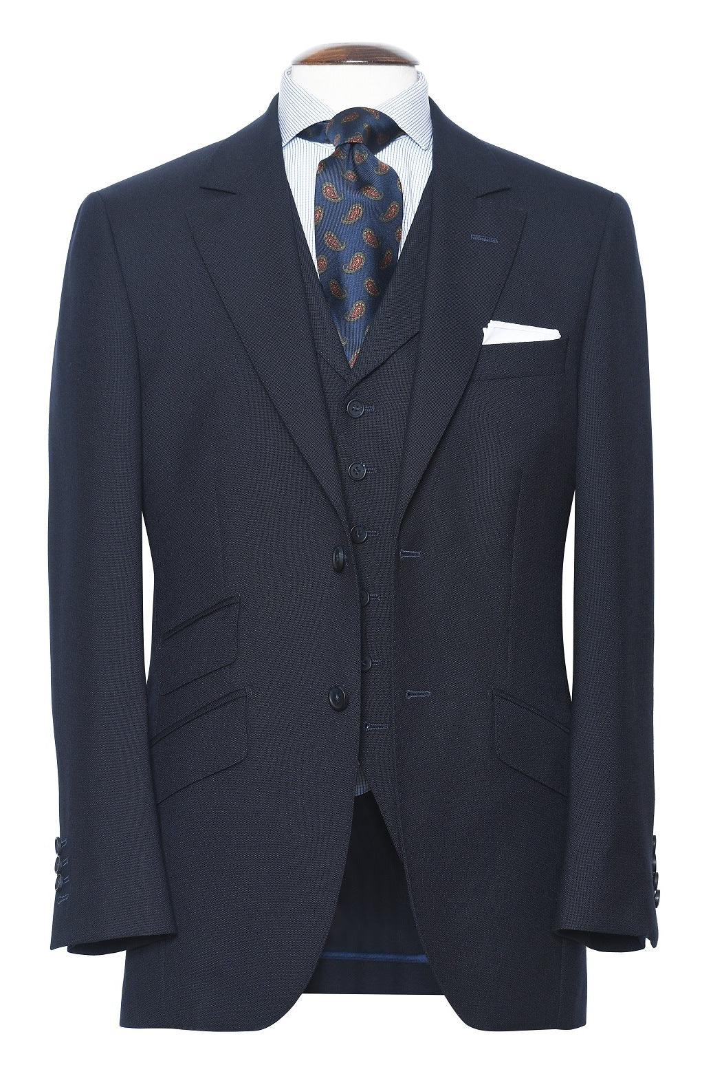 Le Kensington – Navy Travel Suit – WICKET