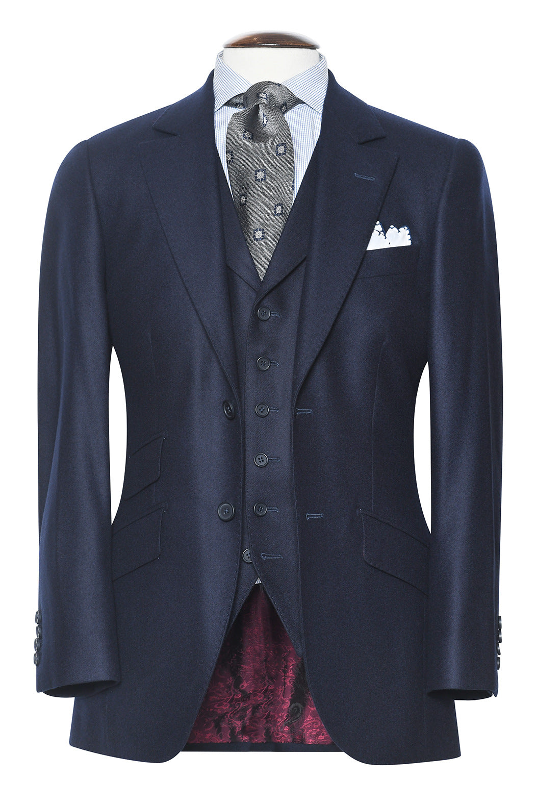 Le Kensington – Navy flannel – WICKET