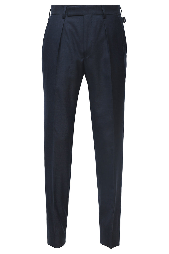 Le Naples – Sublime blue textured wool – WICKET