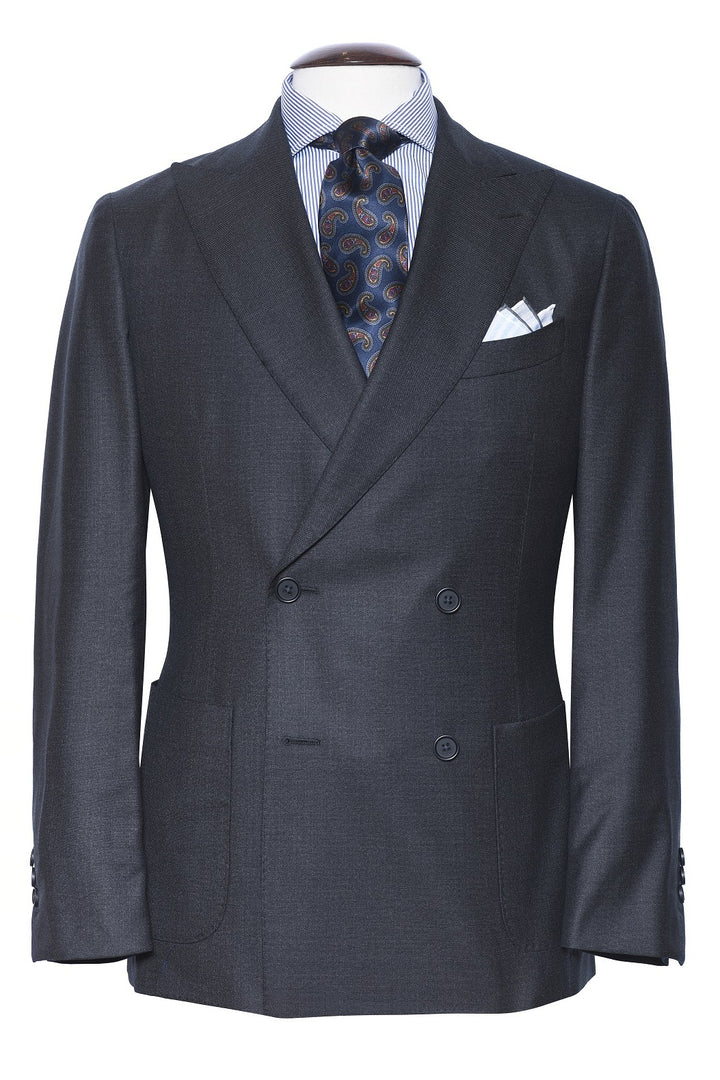 Le Naples – Laine tramée gris intense – WICKET