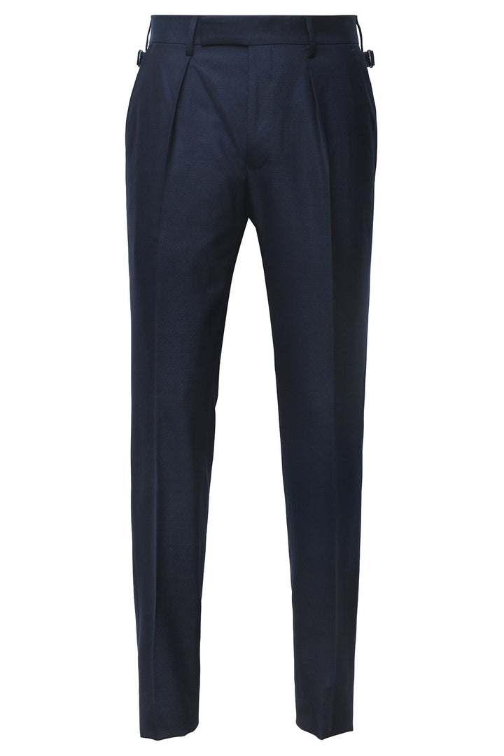 Le Turin – Super 120’s textured virgin wool (300 g), plain bright blue – WICKET