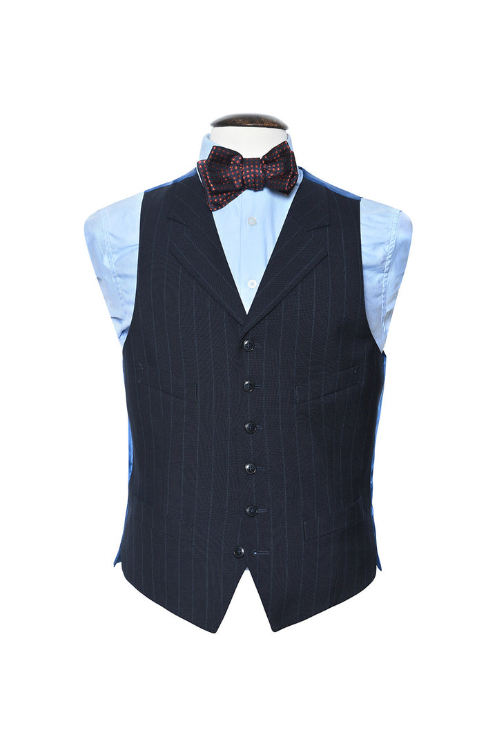Le Kensington – Travel Suit marine à rayures – WICKET