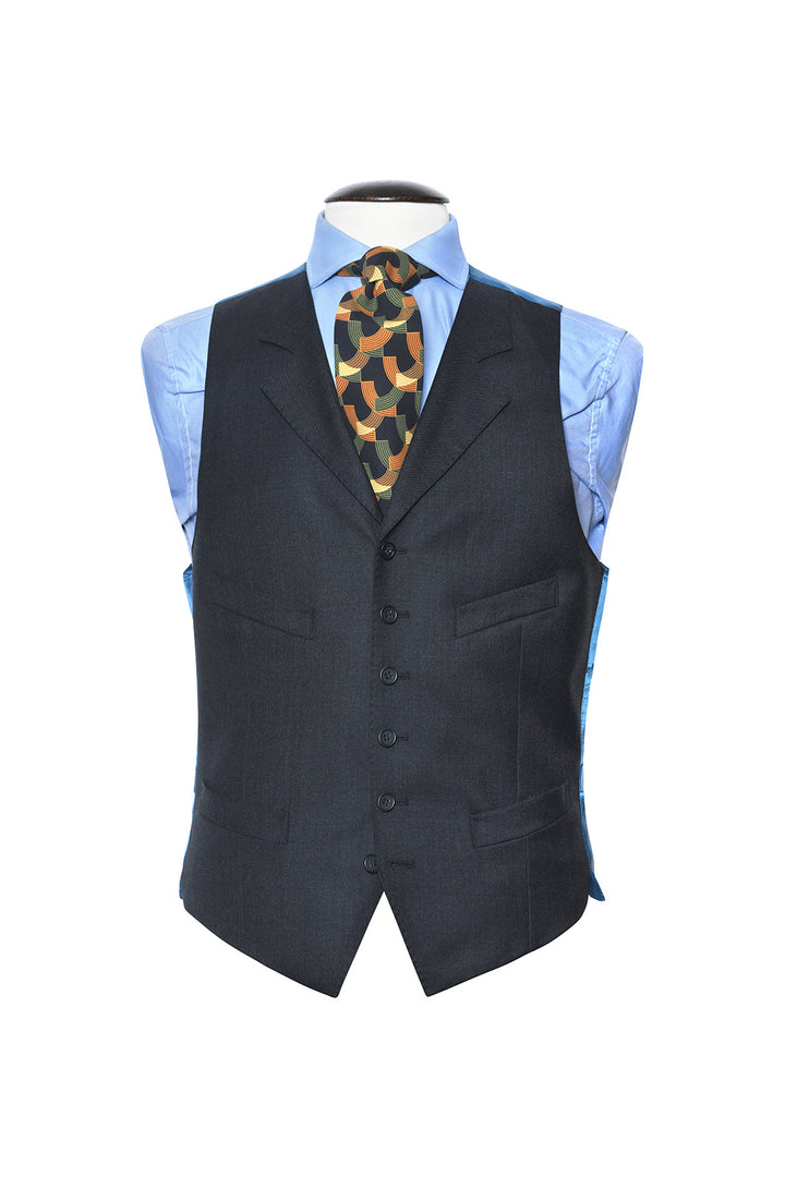 Le Kensington – Laine Super 120’s gris intense – WICKET