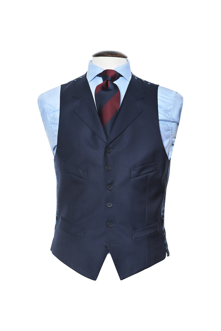 Le Kensington – Navy Super 120’s wool – WICKET