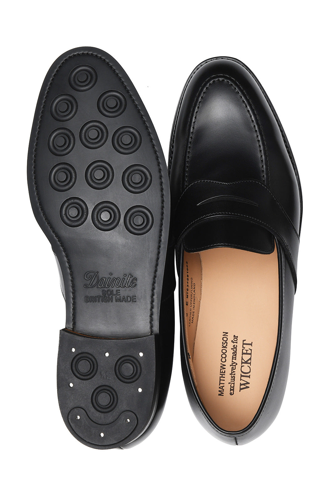 Le Charles – Black calf with Dainite sole – WICKET