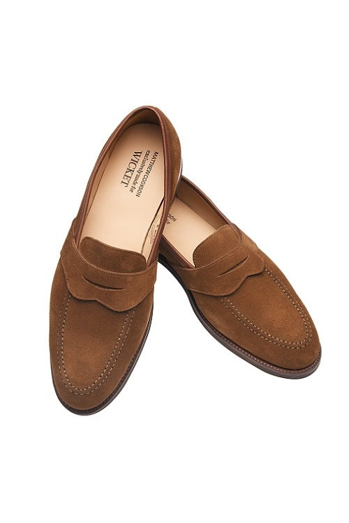 Le Charles – Light brown calf suede with Dainite sole – WICKET
