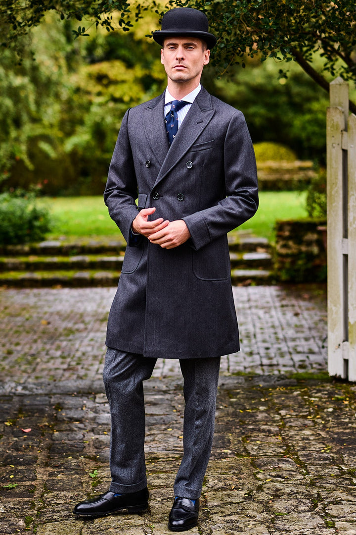 Le Windsor – Charcoal grey whipcord – WICKET