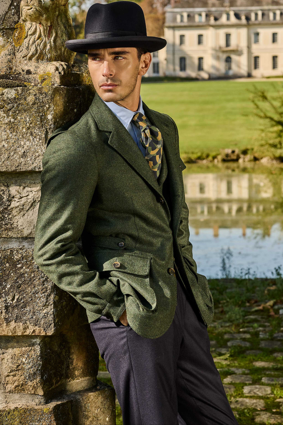 The Classic – Navy flannel – WICKET