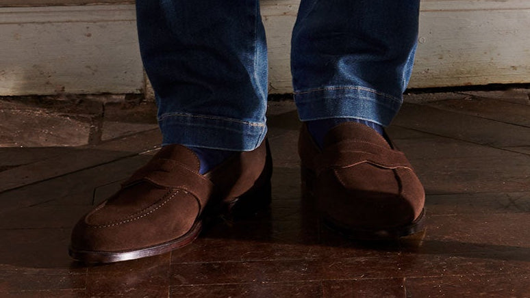 Le Charles – Brown calf suede – WICKET