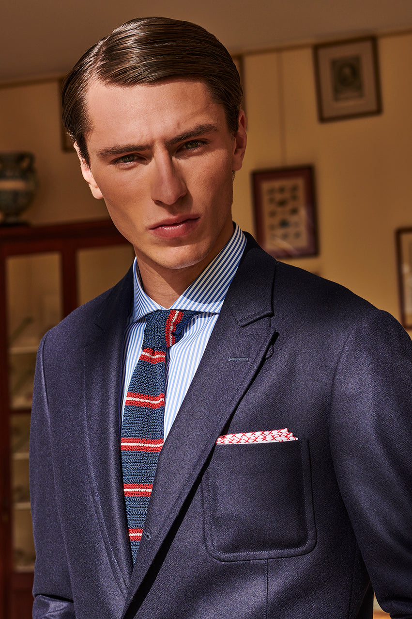 La Milan – Flanelle bleu marine – WICKET