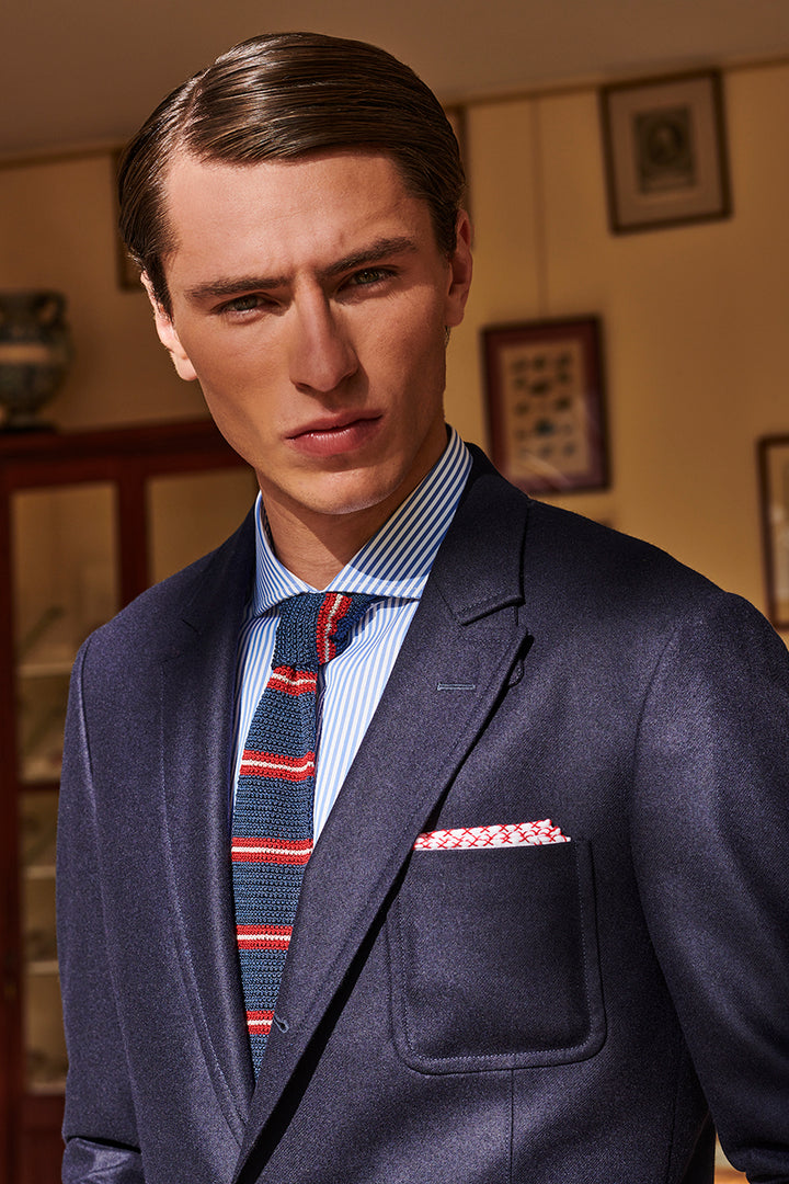 La Milan – Flanelle bleu marine – WICKET