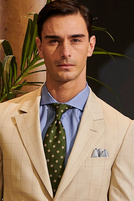 The Cotton Twill – Plain blue – WICKET