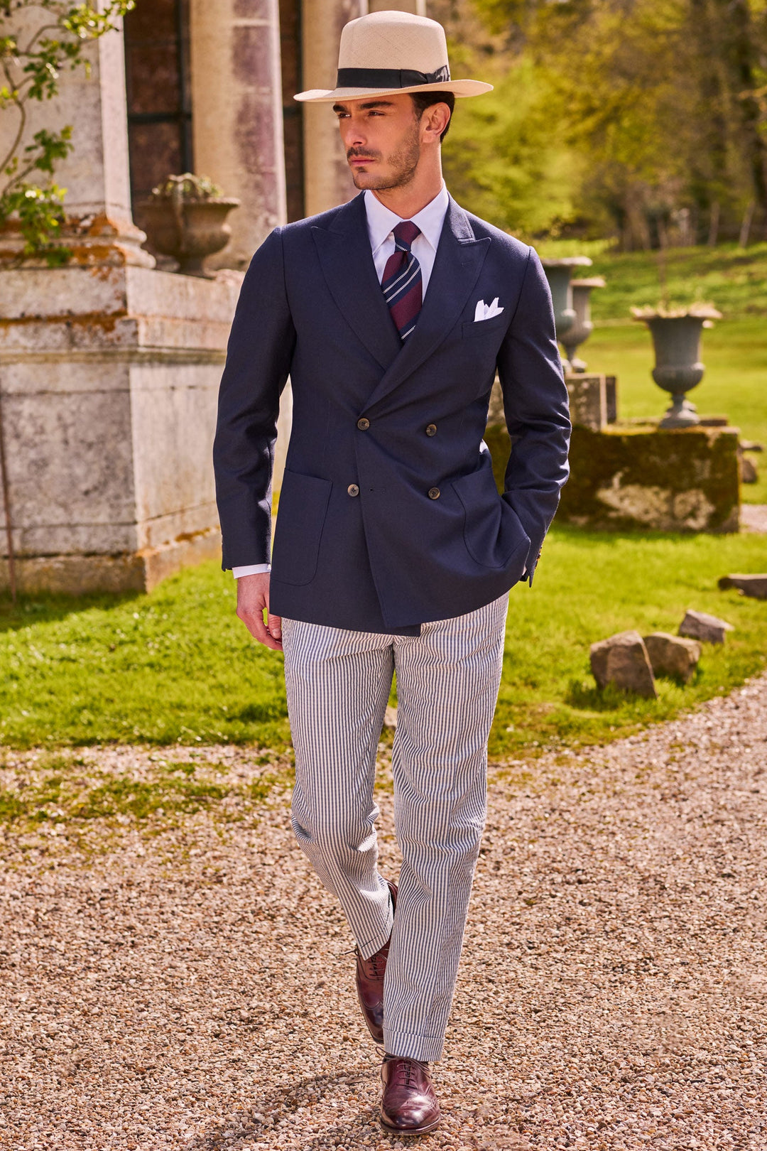 La Naples – Navy honeycomb – WICKET