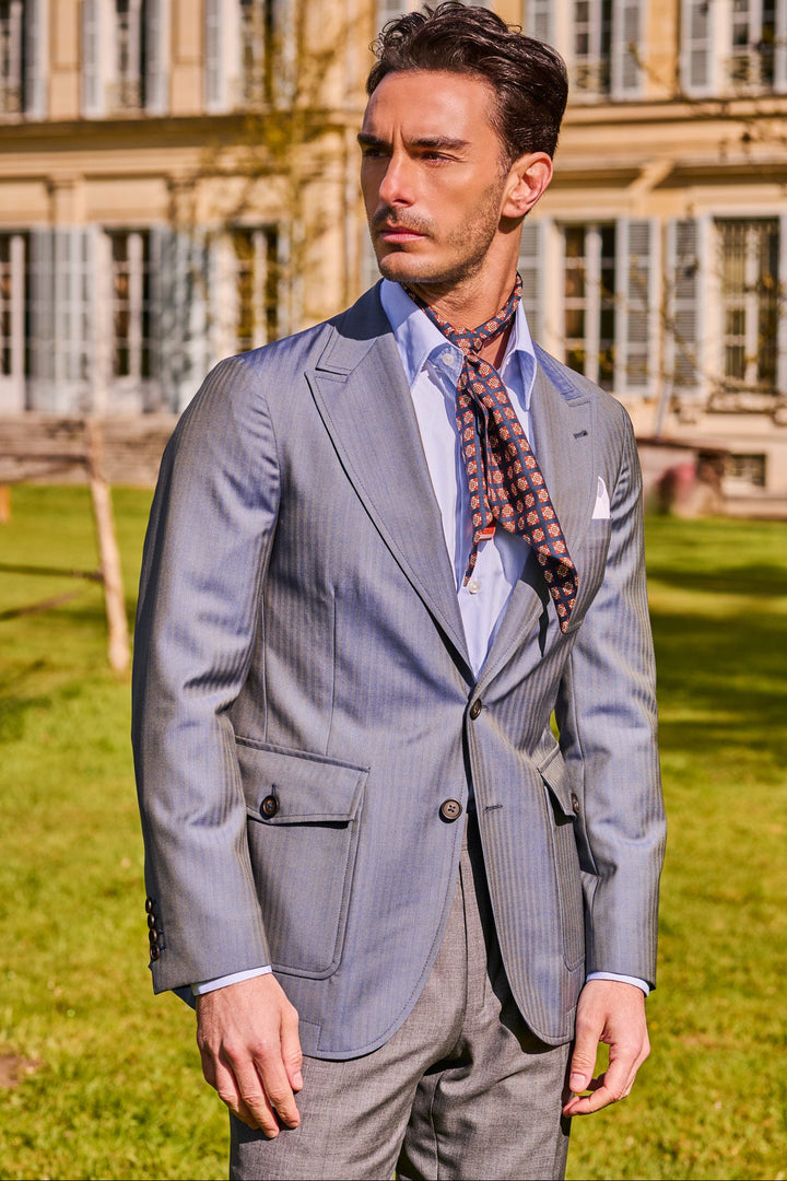 La Downton – Blue Solaro with a green sheen – WICKET