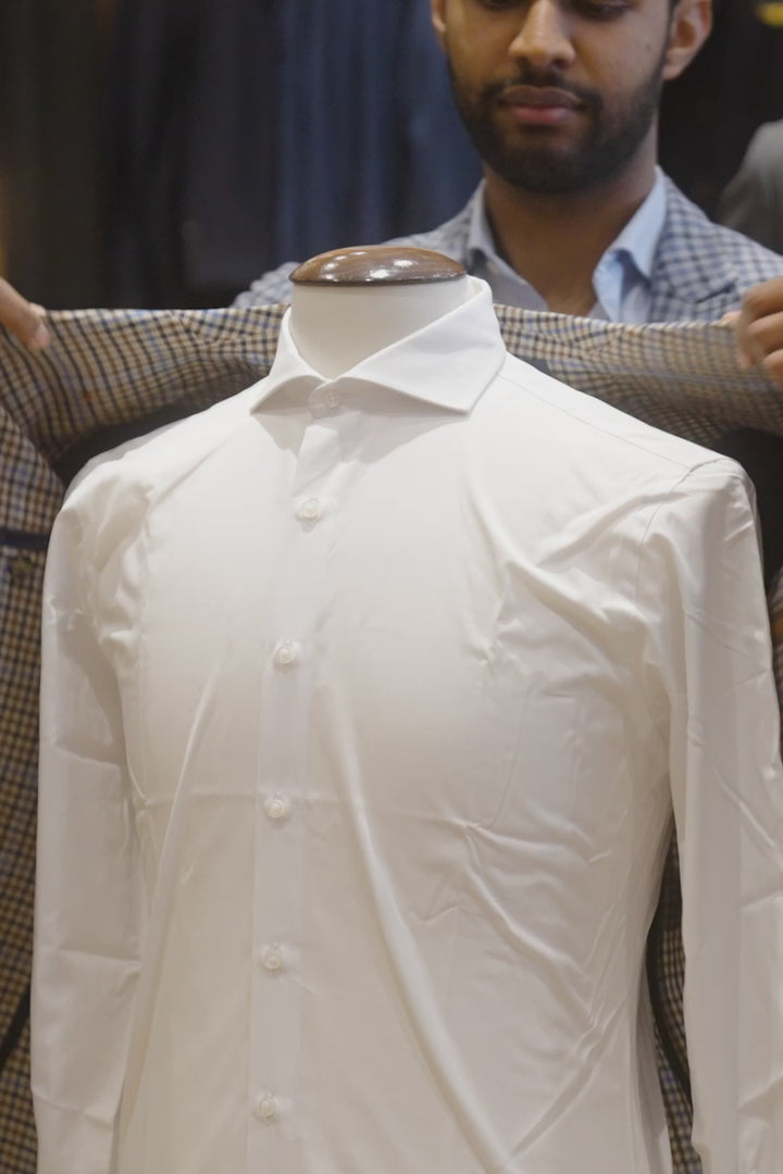 The Safari Jacket – Beige shepherd’s check