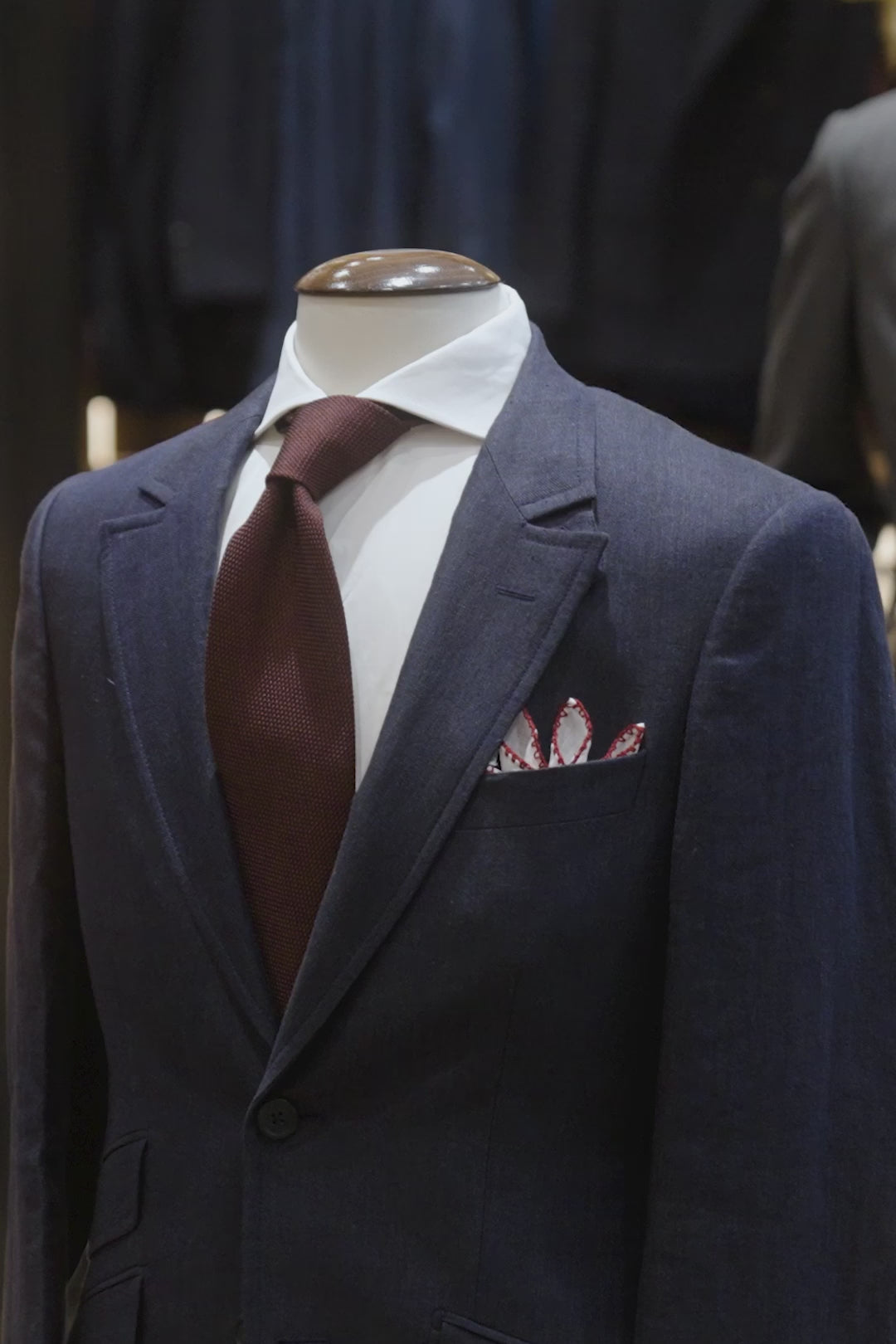 Le Week-End – Burgundy cotton