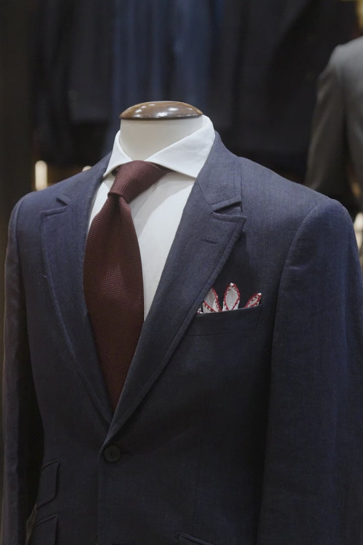 Le Week-End – Burgundy cotton