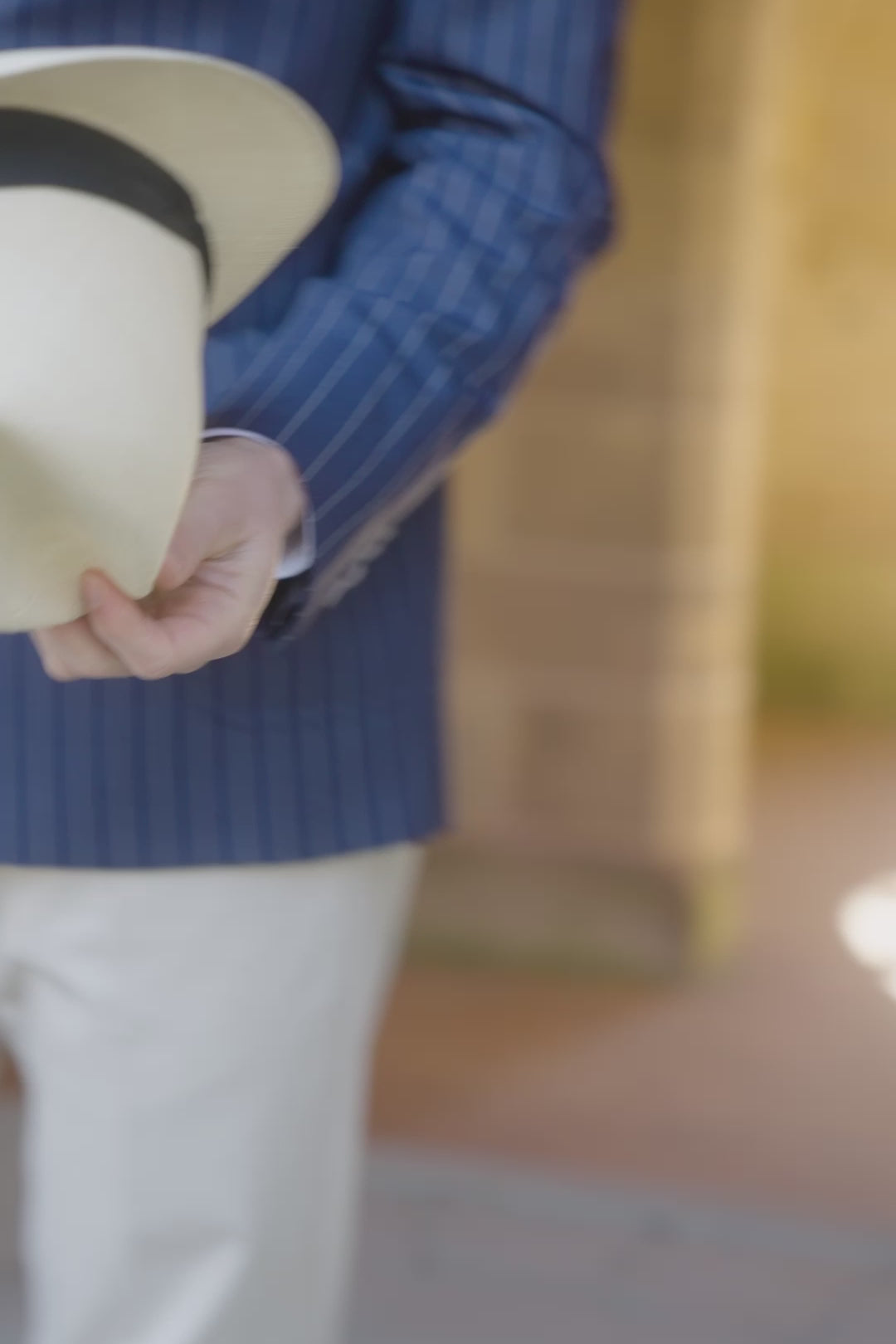Le Classique Sport – Gabardine de coton beige crème