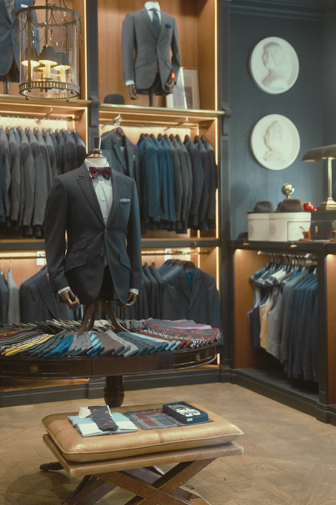 Le Kensington – Royal blue Prince of Wales check