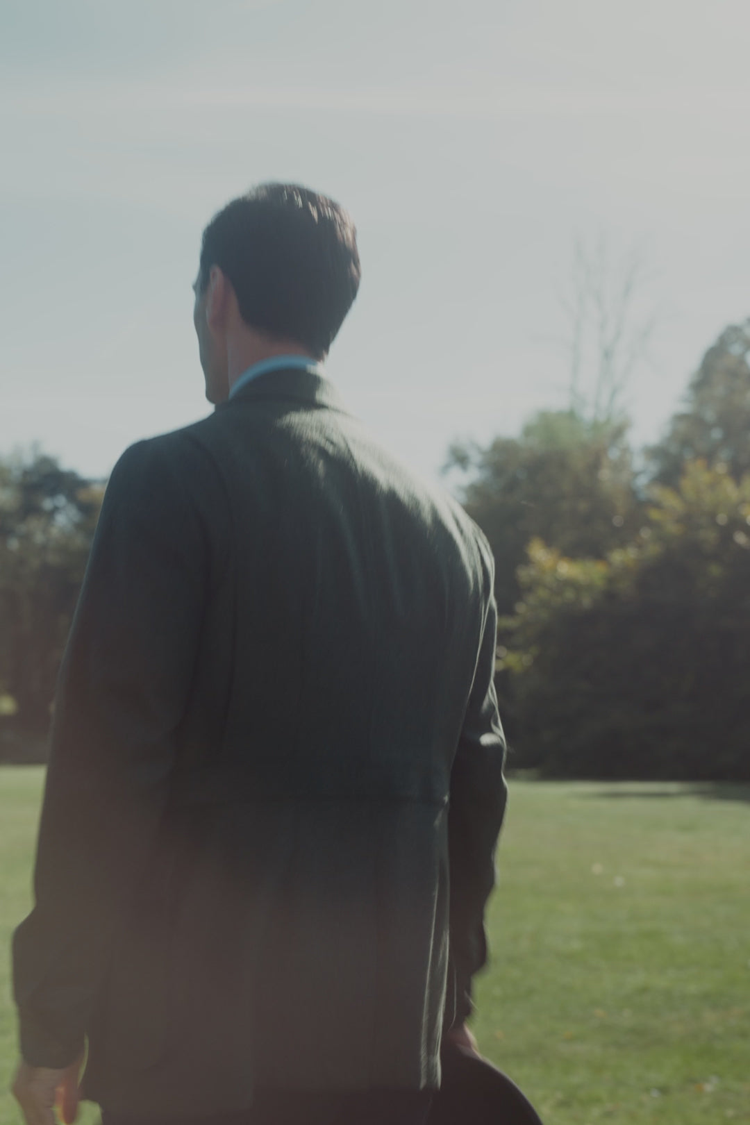 The Safari Jacket – Austrian green soft tweed