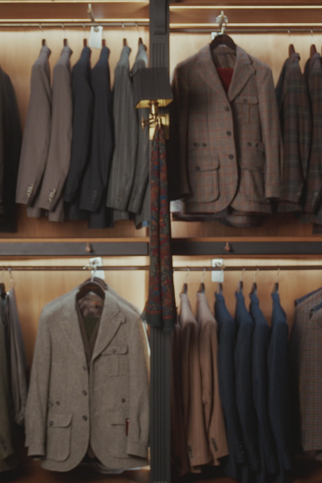 La Milan, tweed laine et cachemire brun et beige – vidéo portée en boutique