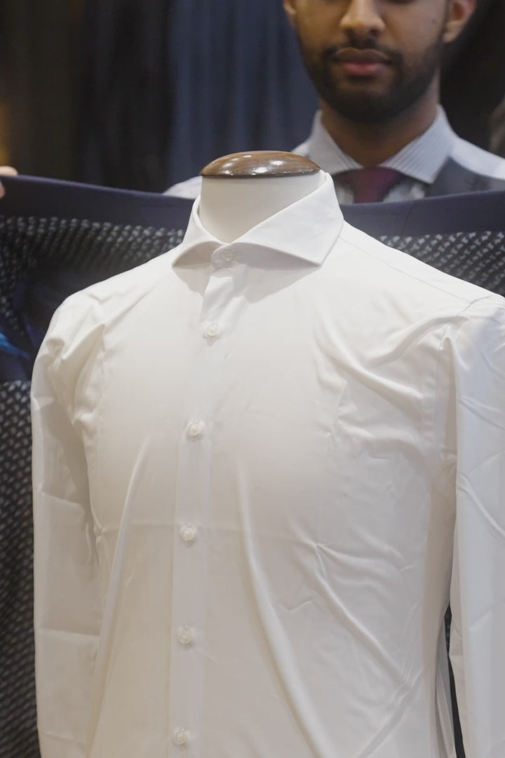 La Rome – Navy herringbone