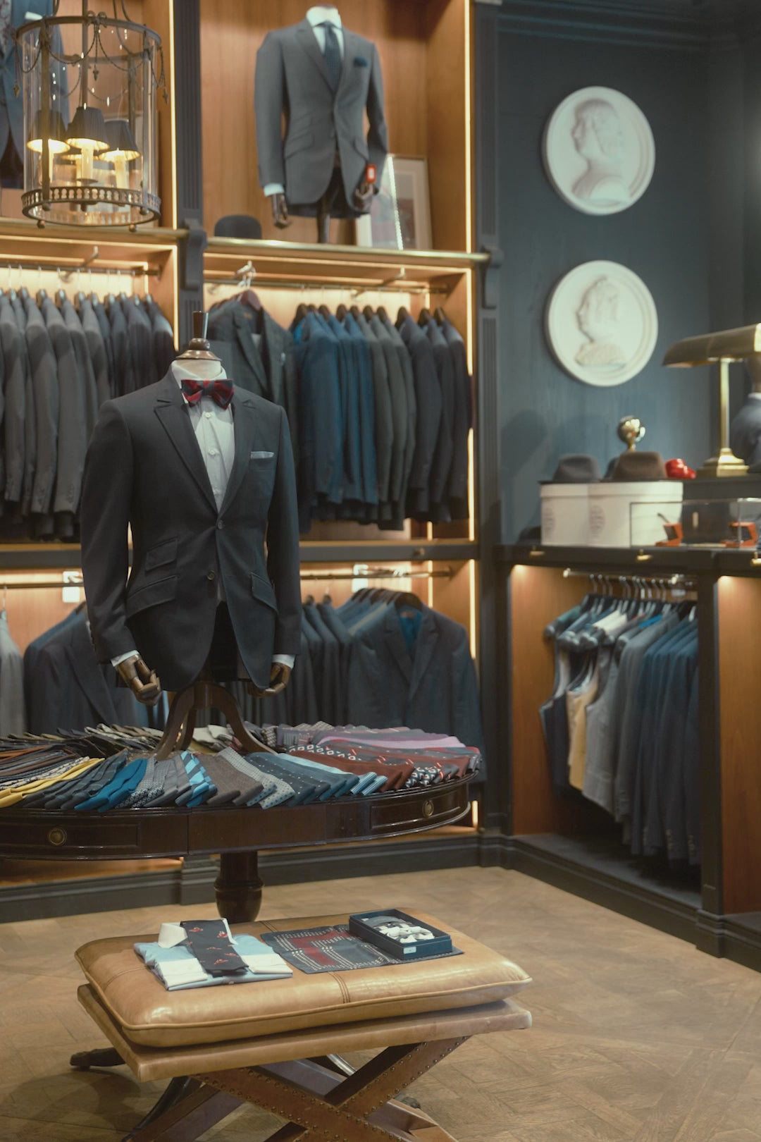 Le Turin – Navy wool and mohair