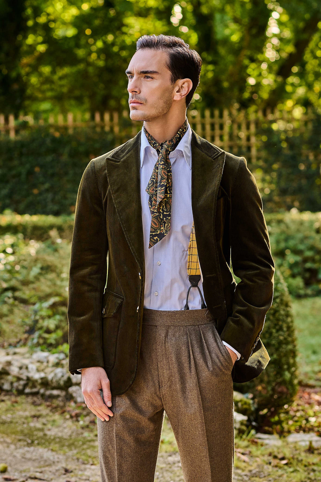 Le Vintage – Deep beige flannel – WICKET