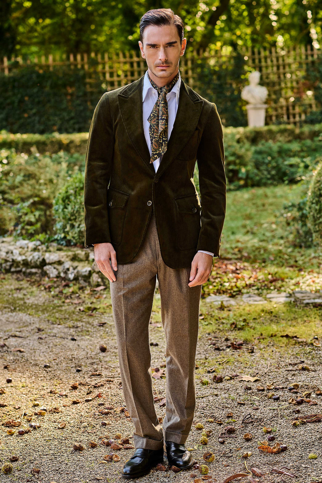 Le Vintage – Deep beige flannel – WICKET