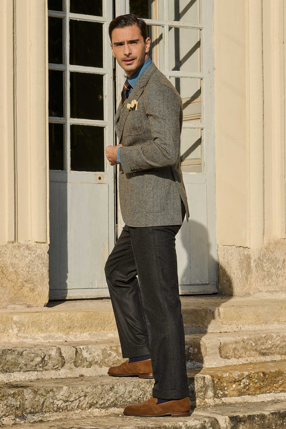 Le Vintage – Charcoal grey flannel – WICKET