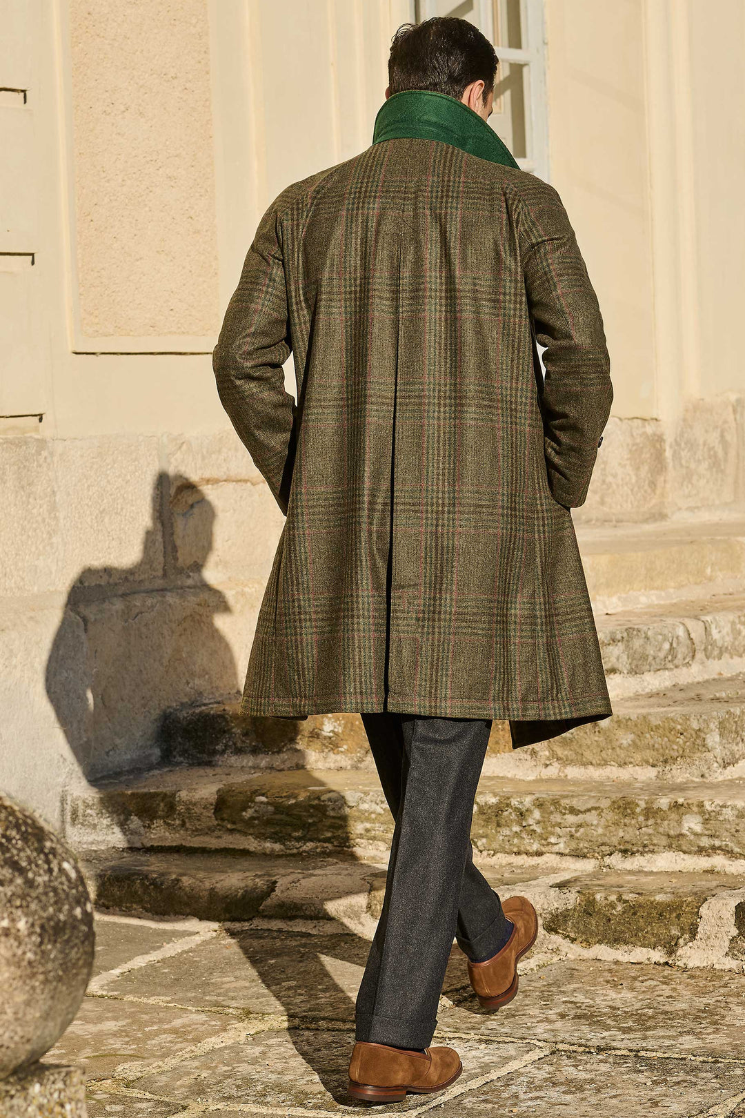 Le Somerset Tweed – Prince de Galles vert et bordeaux – WICKET