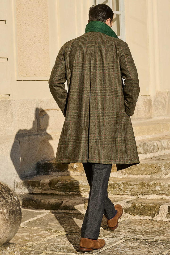 Le Somerset Tweed – Prince de Galles vert et bordeaux – WICKET