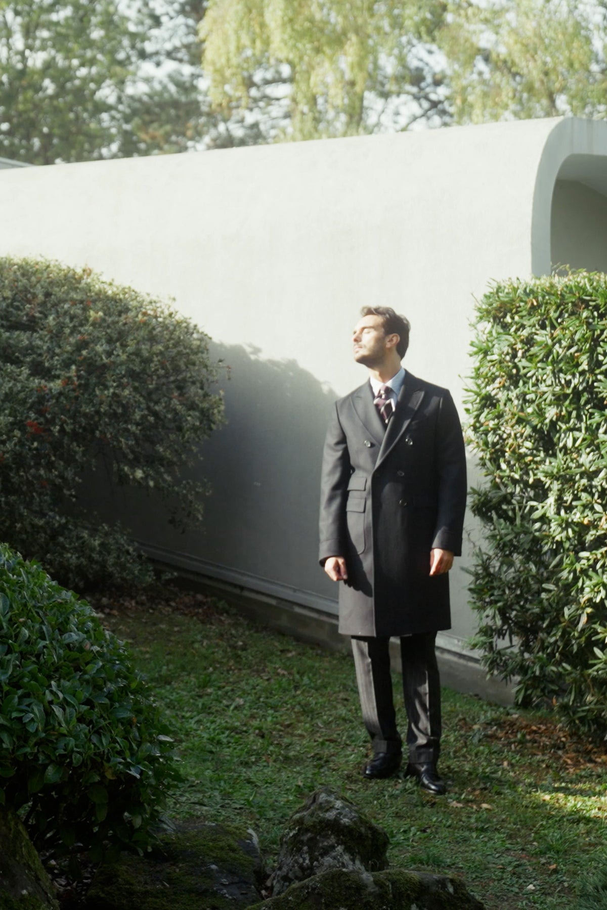 Navy Windsor coat