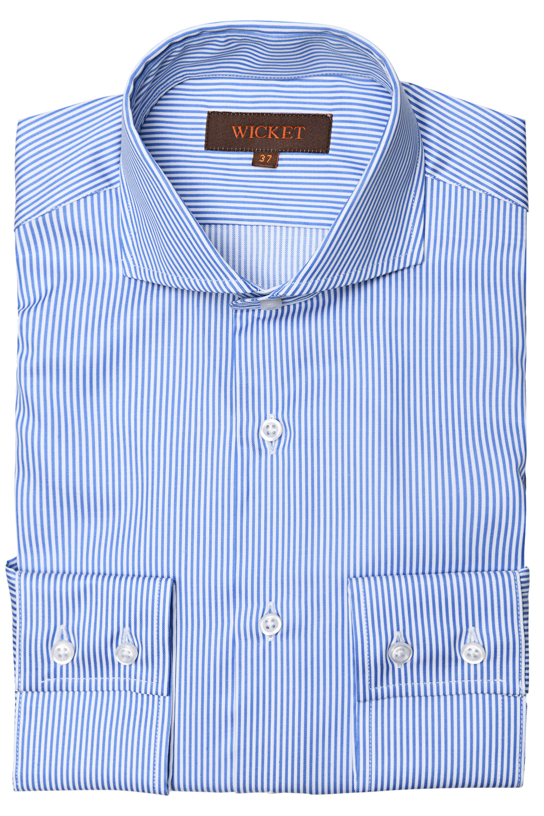 The Cotton Twill – Blue stripes – WICKET