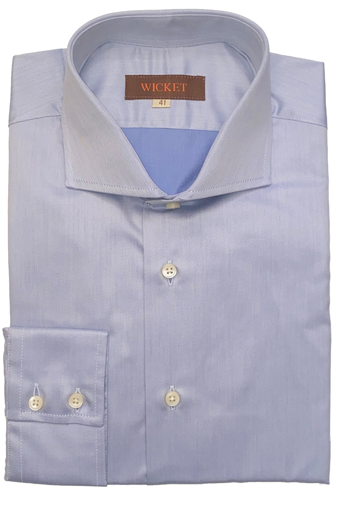 The Cotton Twill – Plain light blue – WICKET