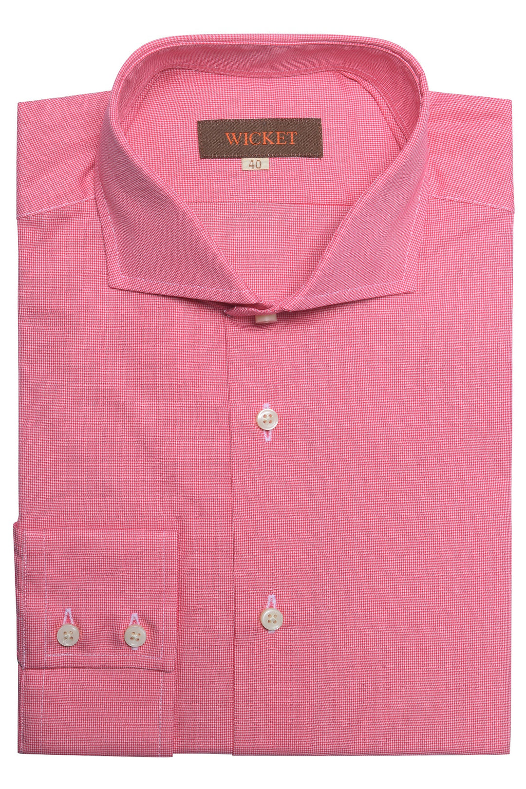 The Cotton Poplin – Raspberry red gingham – WICKET