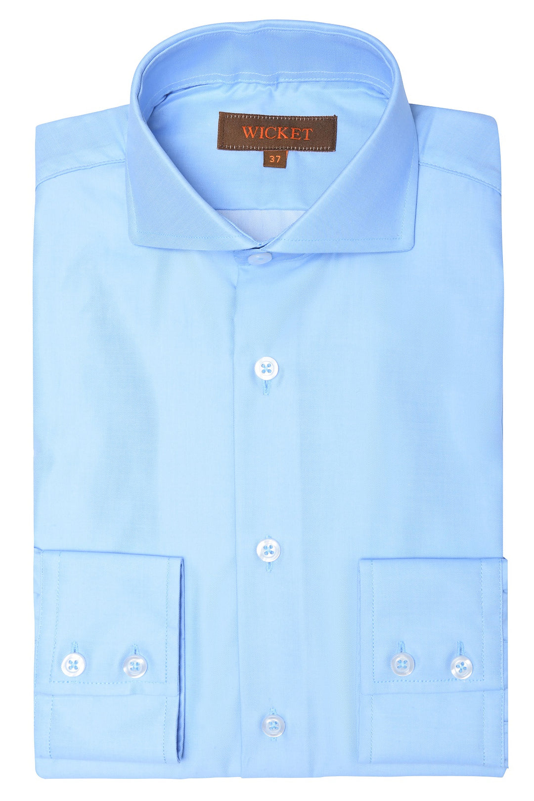 The Cotton Twill – Plain sky blue – WICKET
