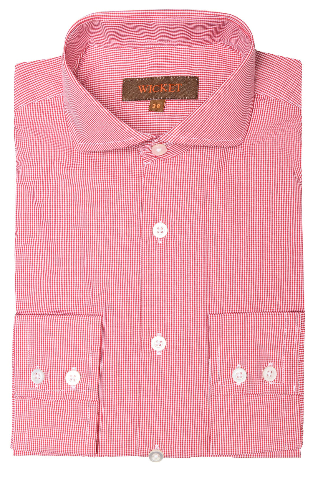The Cotton Poplin – Bright red gingham – WICKET