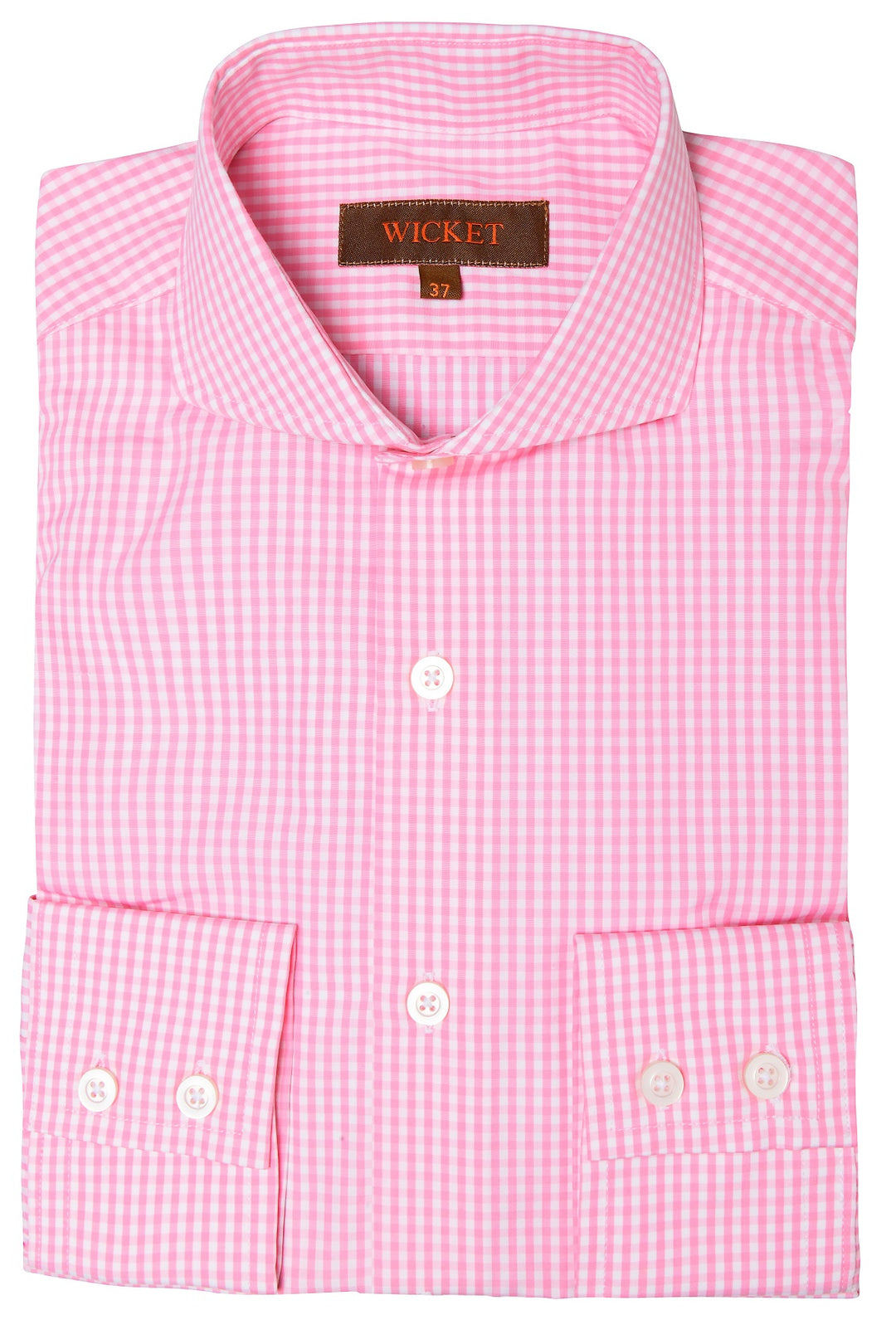 The Cotton Poplin – Pink gingham – WICKET