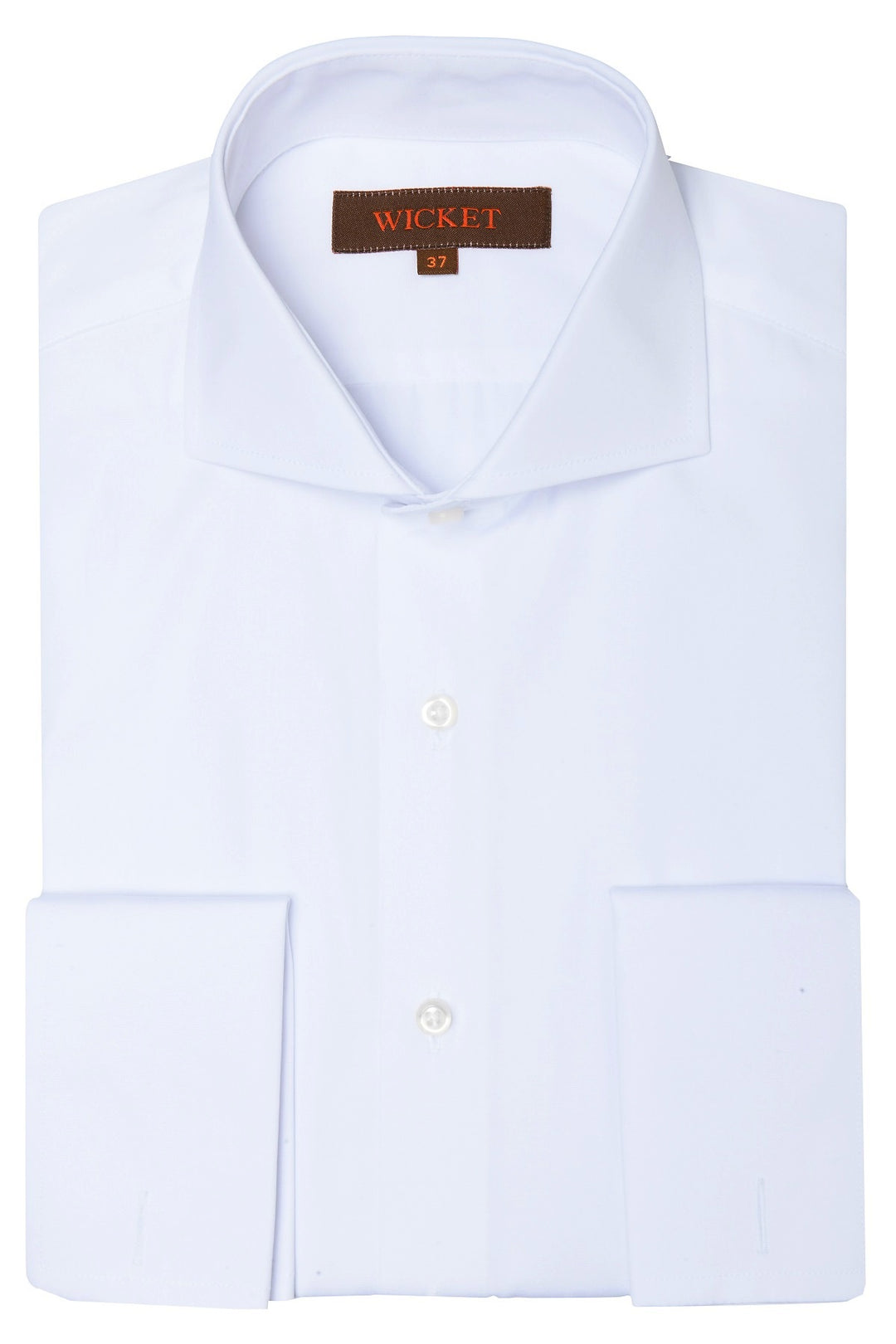 The Cotton Poplin – White with double cuffs – WICKET