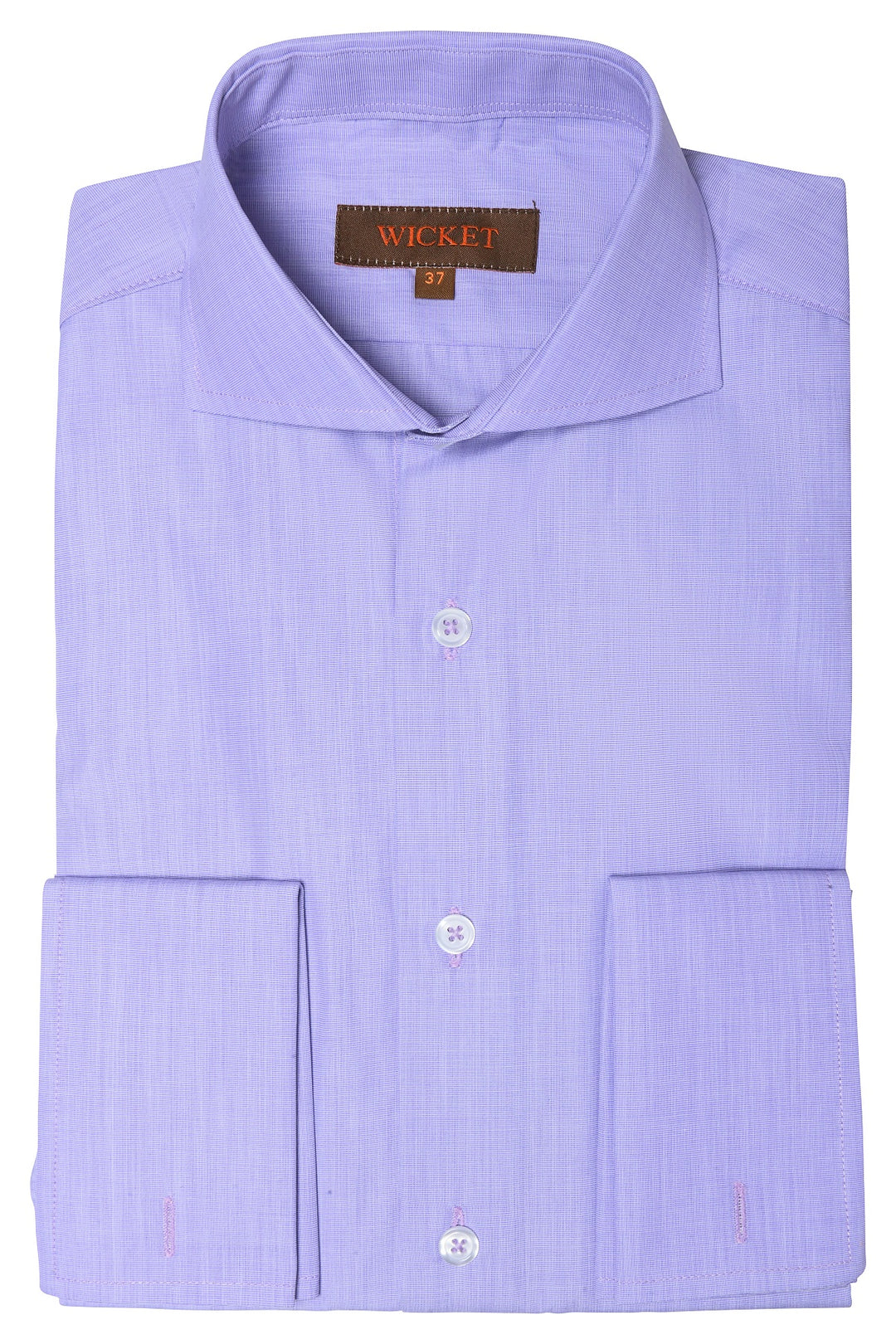 The Cotton Poplin – Lilac with double cuffs – WICKET